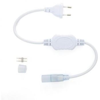 Cable Rectificador Tira Neón LED Dimmable 220V Circular SFLEX14 Blanco