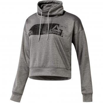 Reebok Wor Thermowarm Mel Sudadera, Mujer, Brezo Gris intermedio, S