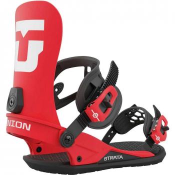 UNION Strata Fijaciones Snowboard Rojo