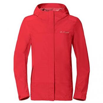 Chaqueta Impermeable Vaude Neyland 2.5L para Mujer - Roja - Talla 38