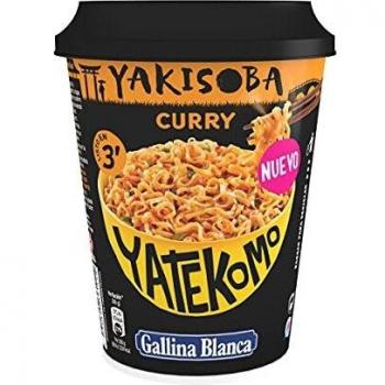 Gallina Blanca Fideos Orientales Yatekomo Yakisoba Curry, 90 G