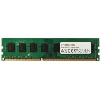 V7 V7106004GBD V7 4GB DDR3 PC3-10600 - 1333mhz DIMM 1.5V Desktop Memory Module - V7106004GBD