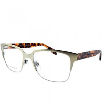 Alexander McQueen Women's Eyeglasses and Sunglasses, Matte Gold/Havana, One Size, AMQ-4257-8SO