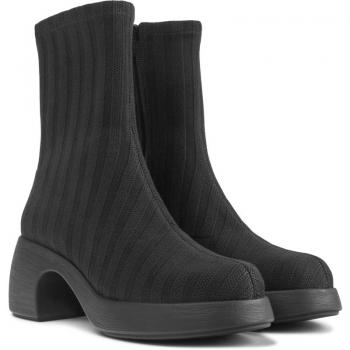 CAMPER Thelma TENCEL® Ankle Boots for Women - Black, Size 36, Cotton Fabric