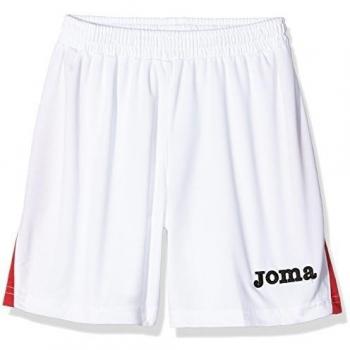 Joma Tokio - Pantalón de equipación unisex, color blanco / rojo, talla XL