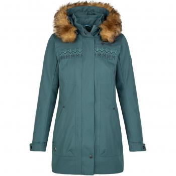 Kilpi Peru Women's Jacket Dark Green Size 34