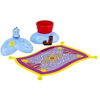 Paladone E1059189 Huevera de Aladdin Placa de Efecto levitante de Alfombra mágica | Soporte para Huevos y decoración con diseño de Genio, Silicona, Multicolor