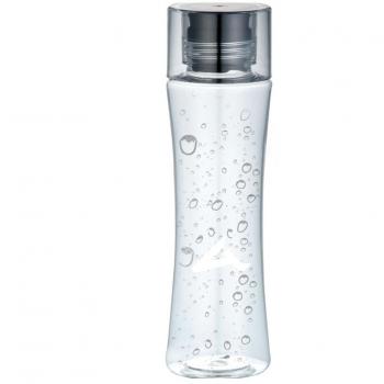 envi transparente antigoteo - 450 ml BPA libre Tritan plástico botella Deportes de Agua - Frutas Detox Botella - sin plastificantes - para el colegio, Yoga, viaje, Oficina, Uni Outdoor Lady Bottle, negro