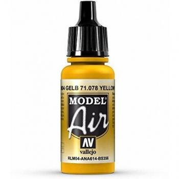 Vallejo Model Air 17ml - Gold Yellow 71078