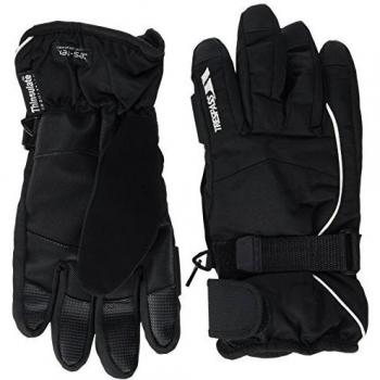 Trespass Ergon - Guantes Unisex, Unisex Adulto, Color Negro, tamaño 11/12