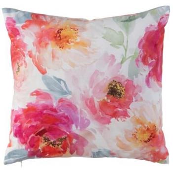 Cojín decorativo Rosa Rosas 45 x 45 cm