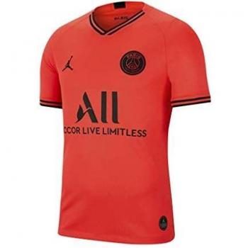 NIKE PSG Y Nk BRT Stad JSY SS AW Camiseta, Unisex Niños, Infrared 23 / Black, L