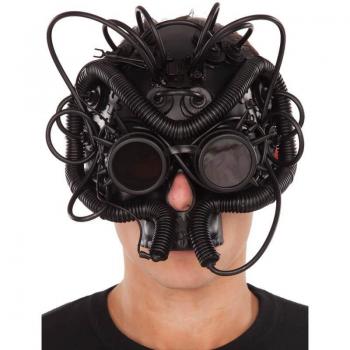 Máscara Steampunk Negra de estilo vintage y diseño único