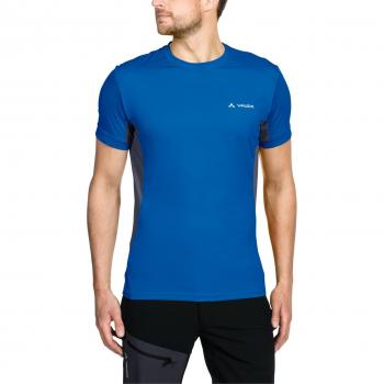 VAUDE Men's Scopi T-Shirt - Camiseta Color Hydro Blue, Talla M