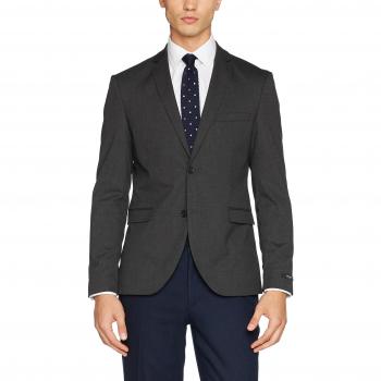 JACK & JONES PREMIUM JPRROY BLAZER KIV23 GREY NOOS, Chaqueta de traje Hombre, Gris