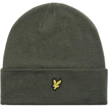 Lyle & Scott Unisex Classic Mid Grey Marl Beanie Hat - One Size