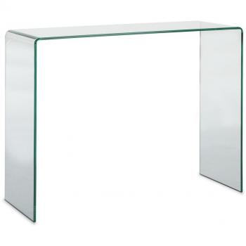 Consola de cristal templado 110 cm Thai Mobilier
