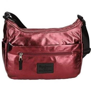 Bolso Pepe Jeans April Burdeos, Rojo