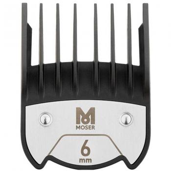 Moser Peine Magnético Premium de 6 mm para Máquinas MOSER, WAHL y Ermila - Modelo de Alta Gama