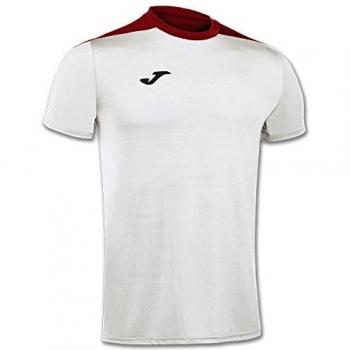 Joma Camiseta spike blanco-rojo m/c para hombre