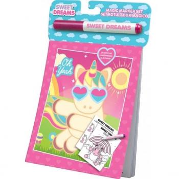Unicornio Bloc Actividades con Tinta Mágica 25x15 cm