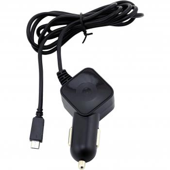 Muvit MUDCC0099 - Cargador de coche Micro USB, 2.4A, negro