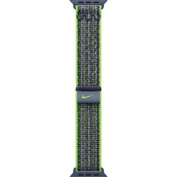 Apple Watch Nike Sport Loop Band (41mm) Bright Green/Blue