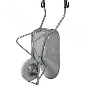 Carretilla Easy Rider 80L, capacidad de 200 kg, neumáticos antipinchazos, rueda de polímero, peso de 17,4 kg con llanta de acero y cojinete