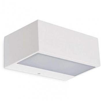 Aplique de pared IONA R7s 60W up&down blanco IP44 aluminio interior