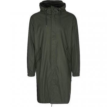 Rains Unisex Fishtail Parka - Green - Size S - Female