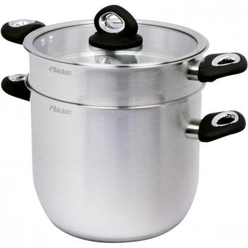 Backen 163 024 Crystal Couscoussier Inox 24 cm 8L