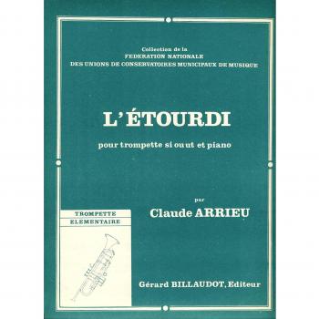 ARRIEU - Le Etourdi para Trompeta y Piano