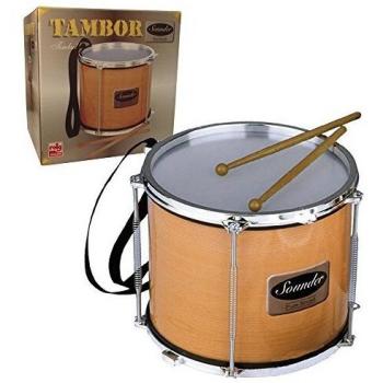 CLAUDIO REIG Timbal Sounder Metalizado Tambor de Juguete, Multicolor