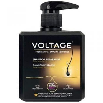 Champú Reparador Intensivo con Aceite de Marula 500 ml - Voltage Cosmetics Prebiotic Hair Technology