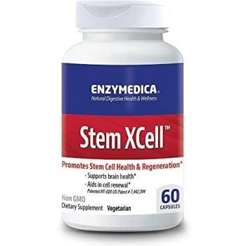 Enzymedica - Stem XCell Therapeutic Enzymes Supplement, 60 Capsules | Antioxidant Blend for Stem Cell Health & Regeneration, Nutrient Supplements, Vegetarian, Dairy Free, Gluten Free