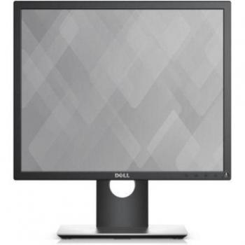 Dell P1917S 19 SXGA IPS Monitor, 1280x1024, 5:4 Aspect Ratio, VGA/DVI/HDMI/DisplayPort Connectivity, Adjustable Stand with Pivot Function, Matte Black Finish
