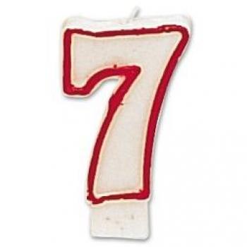 Vela número 7 Liderpapel