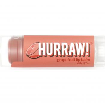 HURRAW! Grapefruit Lip Balm, 4.80 g