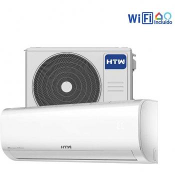 Aire Acondicionado Split WiFi HTW IX21D4 4400 Frigorías con Bomba de Calor y 3 Filtros, Potencia 5,2 kW
