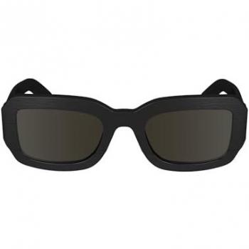 Calvin Klein Unisex Black Sunglasses CK24511S with Dark Grey Lenses (52 MM)