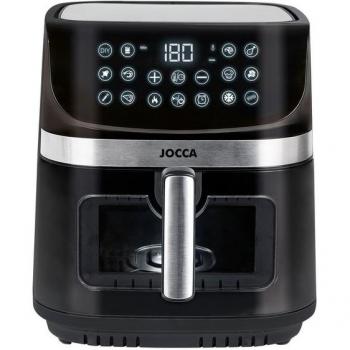 Freidora Digital Jocca Doble Resistencia 9L con 10 Programas y Temperatura Regulable de 80 a 200 Grados