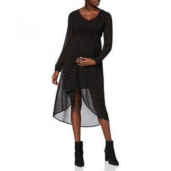 MAMALICIOUS Mlellie L/S Woven Abk Dress Vestido, Multicolor