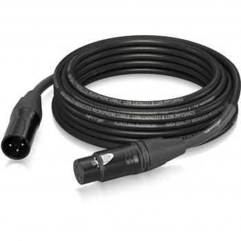 Behringer PMC-1000 10m XLR Microphone Cable - Black, Platinum Performance