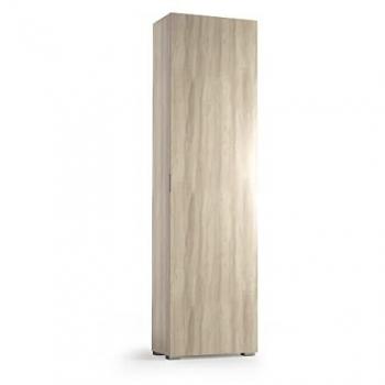 Columna Polivalente 182cm con 1 Puerta Efecto Madera Olmo