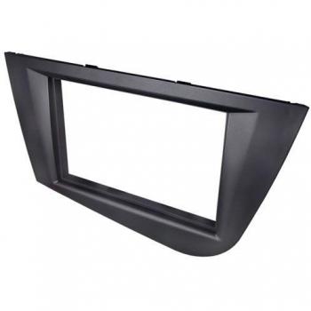 KINDVOX Soporte autoradio d/d Seat Leon 2005 > 2012 Negro