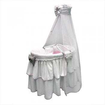 Câlin Câline Cuna vela Prestige Lola Rose y gris