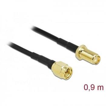 Cable Antena Delock SMA a SMA 0.9m LMR/CFD100 para LTE/5G