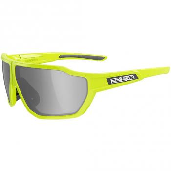 Salice 024 RW Men's White Sunglasses with Lime Accents