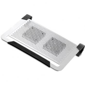 Cooler Master R9-NBC-U2PS-GP - Base de refrigeración para ordenador portátil, USB, 2000 rpm, 21 dB, plateado