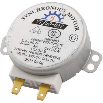 sourcing map Micromotor Síncrono para Horno Microondas, CA 220-240V 4W 4RPM